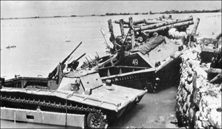 LVT-1s derelict & abandoned